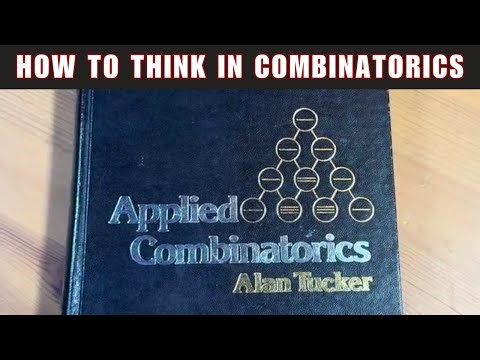How to Think in Combinatorics (For Self-Study)