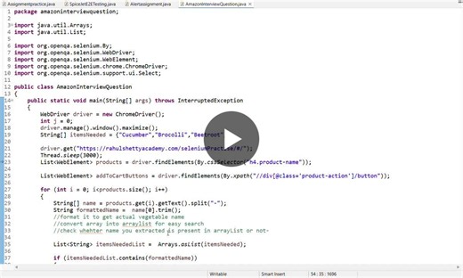 Selenium Automation Practice with Java WebDriver | Chetan Kalpande posted on the topic | LinkedIn