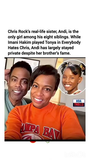 The REAL Tonya from Everybody Hates Chris: Meet Chris Rock's Sister, Andi 👀👨‍👩‍👧‍👦