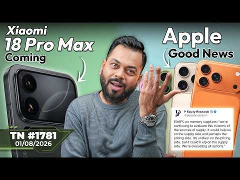 OnePlus 16 First Look, Apple Good News, vivo X500 Ultra 🇮🇳 Launch, Xiaomi 18 Ultra,Find X10-#TTN1781