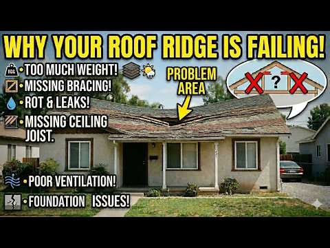 9 Common Causes of Structural Ridge Failure - Old House Repairs