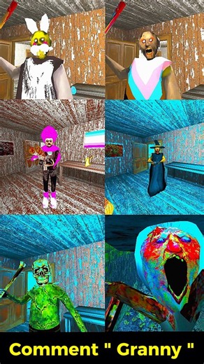 Halloween Vs Granny Vs Christmas l Jumpscare Battle 💀👻Granny Game #granny