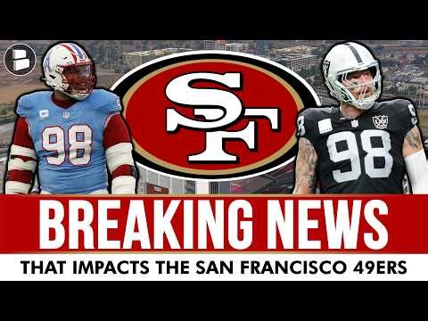 🚨MORE Breaking NFL News That Impacts The 49ers Trade Plans🚨 49ers Trade Rumors & News