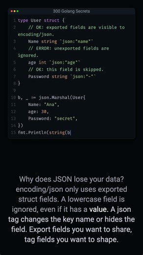 Why JSON Loses Fields