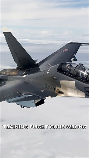 Russian Su-30SM Crashes in Kaliningrad — Pilots Eject! ✈️