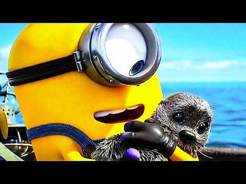 The CUTEST Characters from the Minions Movies (this little baby otter ❤️) ⚡ 4K