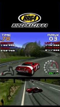 N64 Ridge Racer Grand Pre Revolution Novice