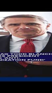 Acting AG Todd Blanche rescinds President Trump's 'Anti-Weaponization Fund'