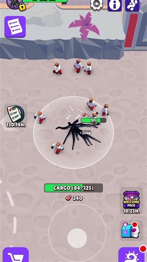 Worker Vs Alian #gaming #freegames #alien #aliengames #mobilegame #viralshorts