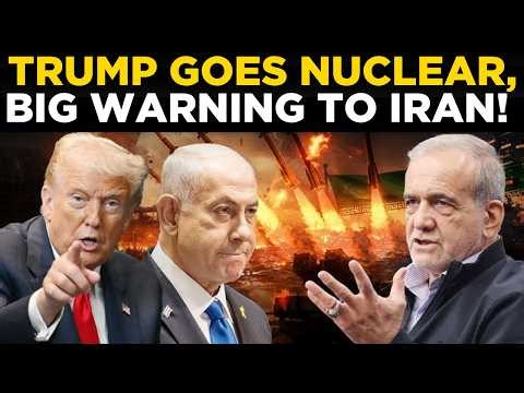 US News LIVE | Trump Drops Huge Iran War Warning, Sparks WW3 Fears | Donald Trump LIVE | US IRAN WAR