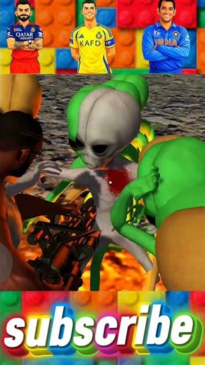 👽 Alien vs Machine Gun vs RPG Launcher – Kaun Jeeta? 😲 ll#trending #gta #gameshorts #gaming