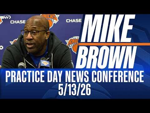 Mike Brown updates OG Anunoby's status, credits team's mentality throughout Knicks' playoff run