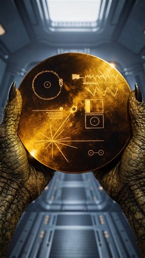 What will aliens know about us? 👽⁠ ⁠ When NASA launched the Voyager 1 & 2 spacecraft in 1977, they sent along one of the most iconic time capsules in human history: the Golden Record. 📀⁠ ⁠ Each Voyager carries a gold-plated copper record intended to convey the story of life on Earth to any beings who might find it among the stars. 🌟⁠ ⁠ What’s on it?⁠ 🔹 115 images of Earth, nature, humans, and science⁠ 🔹 Greetings in 55 languages from people around the world⁠ 🔹 Natural sounds, from wind and