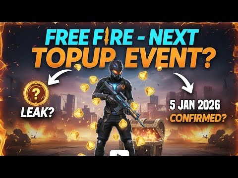 ✅ 5 JAN Top Up Event 100 Confirm | Free Fire Next Topup Event | Next Top Up Event Kaun Sa Aayega