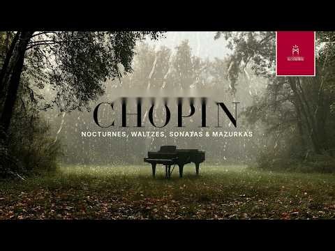 Chopin's Peaceful Nocturnes, Waltzes, Sonatas & Mazurkas | 4K