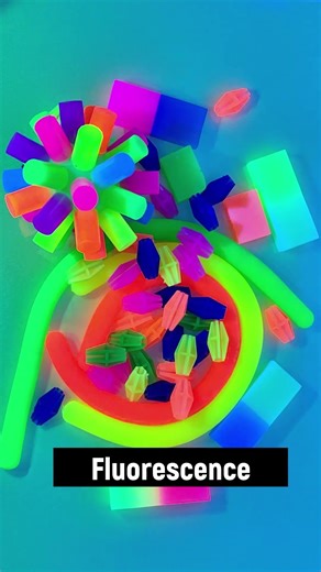 Fluorescence vs Phosphorescence! #science #physics #optics