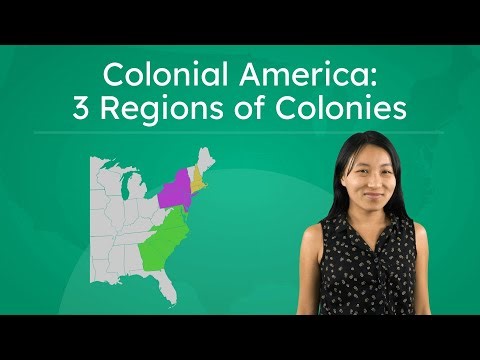 Colonial America: 3 Regions of Colonies