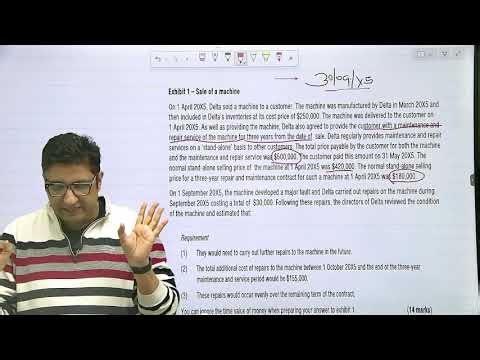 DipIFR past exam question (Dec 2021) on IFRS 15: Revenue