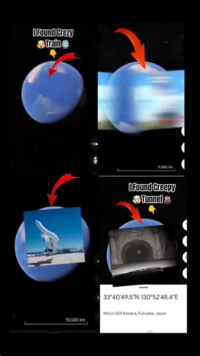 😶‍🌫️🤯New V's Old Compear Real Place on google maps and google earth #shots #hrbro76 #trending #maps