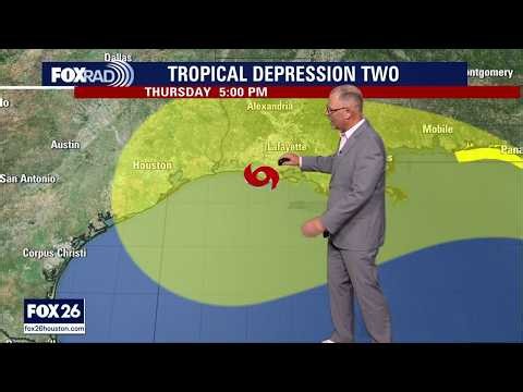 Tropical Weather Forecast: Depression Two projected to reach southeast US