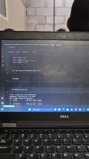 #dataanalytics #eda #python #pandas #numpy #datavisualization #datascience #telecom #learningbydoing #pythonprojects | Tilak Sharma