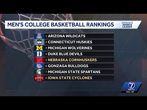Nebraska men's basketball moves up in latest AP poll
