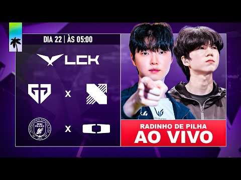 LIVE COMPLETA RADINHO LCK & LPL: EDG x UP | ILHA DAS LENDAS !cupom !sadia !grupo !kbmidl