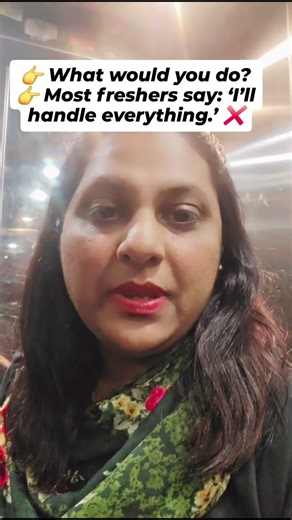 👉 HR Interview Question: How to Handle This Situation? (Freshers Must Know)