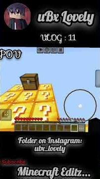 Minecraft Pocket Edition Vlog 11