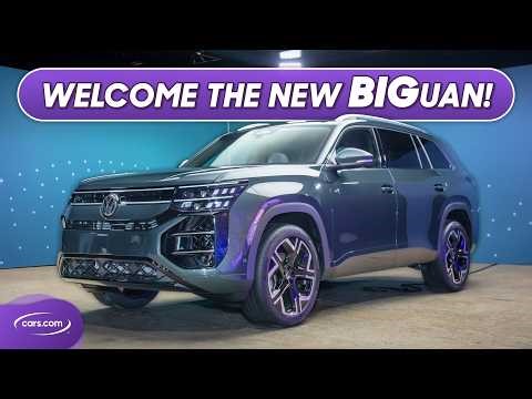 Volkswagen Unveils Sleeker, Fancier 2027 Atlas at New York Auto Show