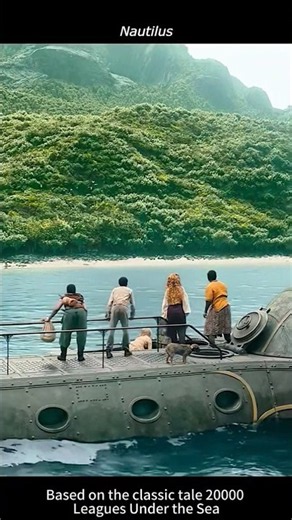 The Mysterious Island Hides Unimaginable Marine Horrors Aboard the Nautilus