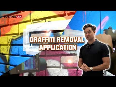 Can Laser Remove Graffiti Without Damaging the Wall? | HANTENCNC Seagull 3 500W