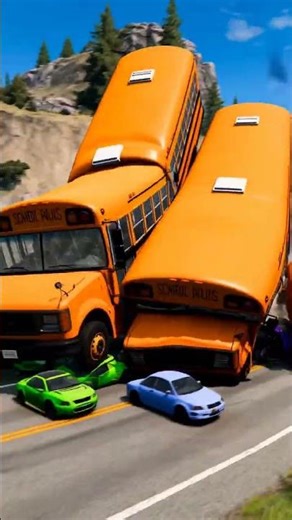 Cars vs Exploding Barrels Challenge #8 in BeamNG Drive! #automobile #beamngexperiments