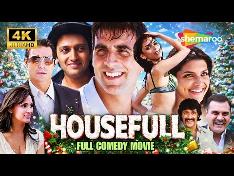Housefull [4K] | Non-Stop Laughter Guaranteed 🤣 | Akshay Kumar, Deepika, Riteish, Arjun Rampal