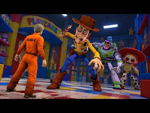 SOBREVIVI a NUEVO WOODY.EXE (Toy Story de Terror) como CAZADORES SCP | GARRY'S MOD