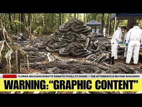 Florida Released Robotic Rabbits To Kill Pythons — What Happened Next Is SHOCKING!