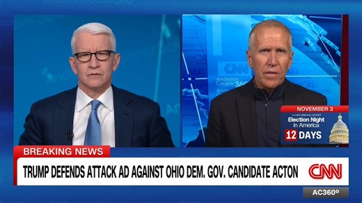 Anderson Cooper 360° on X: "In his new book, "How to Lose Friends and Antagonize Presidents," GOP Sen. Thom Tillis calls voting to confirm Pete Hegseth as Secretary of Defense as "the biggest regret of my career." "He has all the hallmarks of somebody that's waded out of his depth," says Tillis." / X