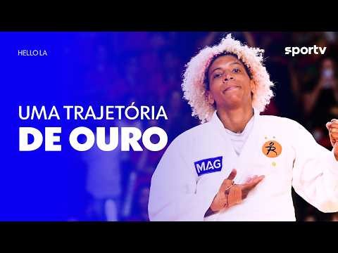 RAFAELA SILVA RELEMBRA OURO NA RIO 2016 E FALA DO OBJETIVO PARA O CICLO OLÍMPICO | Hello LA | sportv