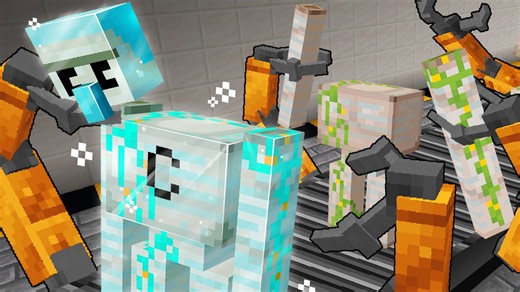 Building complex machines to automate everything inside the Minecraft world