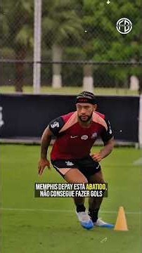 🚨 MEMPHIS DEPAY LIVING A NIGHTMARE AT CORINTHIANS #memphis #corinthians #soccer #shorts #news
