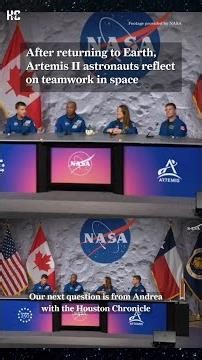 Artemis II crew adjusts to life on Earth, 'shocked at the global outpouring' after moon mission