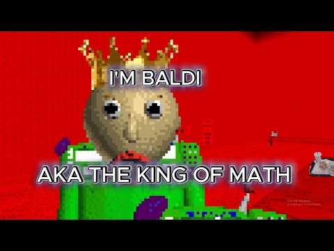 BALDI LOVES MATH WAY MORE THAN WE THOUGHT | Baldi's basics mod