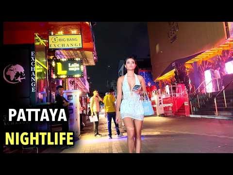 🇹🇭PATTAYA Walking Street After 3 AM | Marshaal Club Street in 4K!