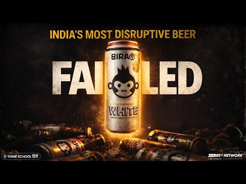 FALL OF BIRA : Why is India's Coolest Beer Brand DYING? : Business case study 
