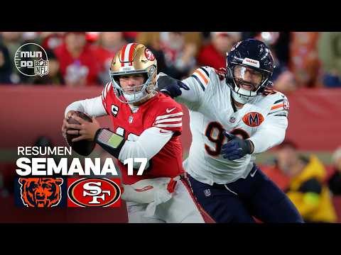 Chicago Bears vs. San Francisco 49ers | Resumen NFL en español - Semana 17 | NFL Highlights 2025