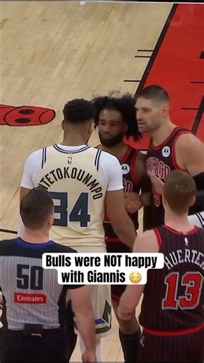 Bulls and Bucks scrapping postgame 😦