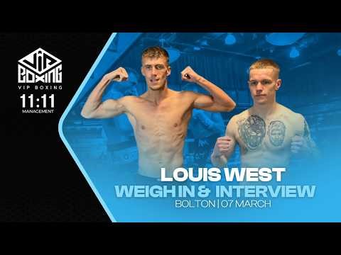Louis West Catches Up With James Moorcroft Ahead Of His Title Fight With Ash Marron | VIP Boxing