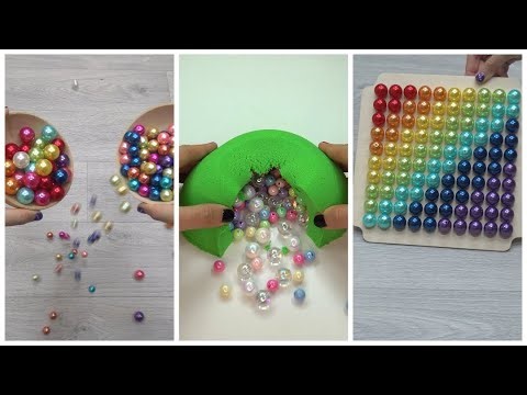 Hypnotic Bead Reversal, Xylophone Magic, Sorting Balls, ASMR Bead Tower, Marble Run Relaxation