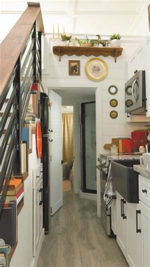 Her Vintage inspired Tiny Home #shorts