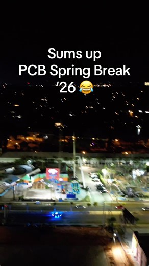 Pretty much what PCB spring break looked like this year! 😂 #springbreak #pcb #panamacitybeach